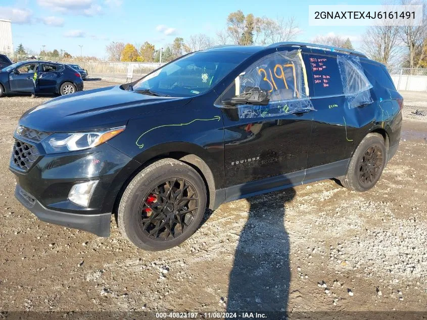 2018 Chevrolet Equinox Lt VIN: 2GNAXTEX4J6161491 Lot: 40823197