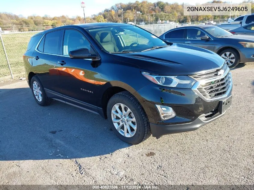 2018 Chevrolet Equinox Lt VIN: 2GNAXSEV5J6249605 Lot: 40827506