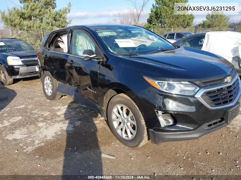 2018 Chevrolet Equinox Lt VIN: 2GNAXSEV3J6231295 Lot: 40845808