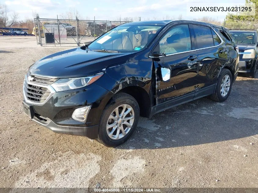 2018 Chevrolet Equinox Lt VIN: 2GNAXSEV3J6231295 Lot: 40845808