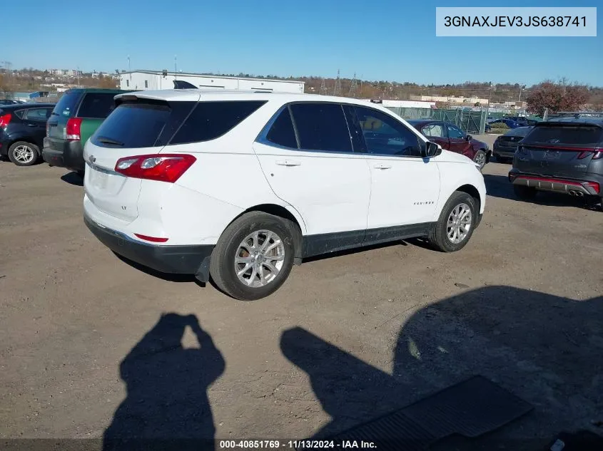 3GNAXJEV3JS638741 2018 Chevrolet Equinox Lt