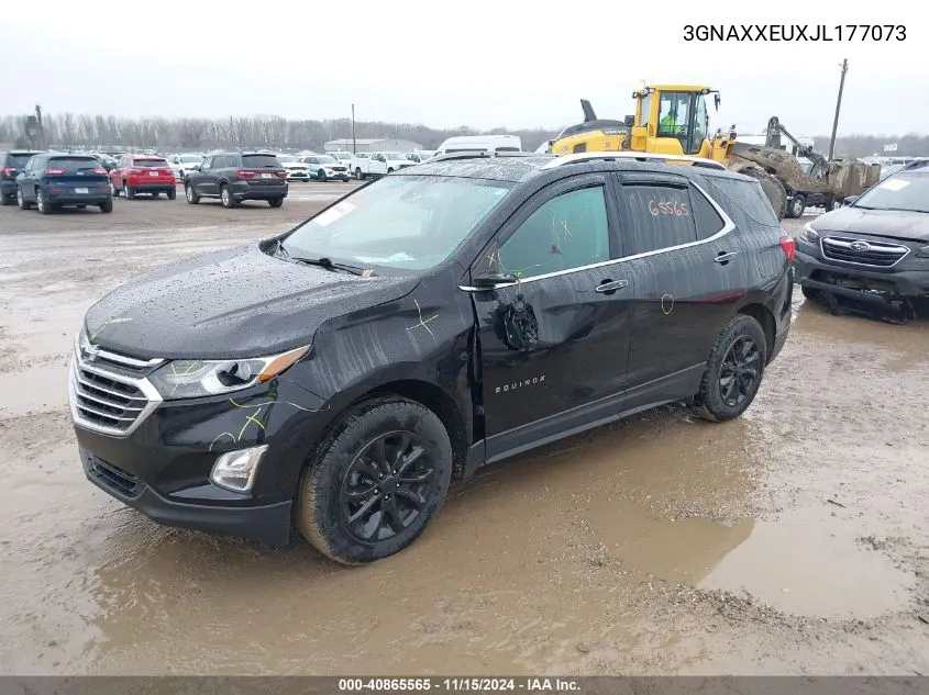 2018 Chevrolet Equinox Premier VIN: 3GNAXXEUXJL177073 Lot: 40865565