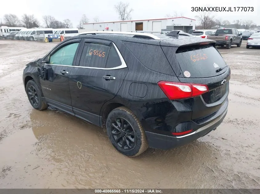 2018 Chevrolet Equinox Premier VIN: 3GNAXXEUXJL177073 Lot: 40865565