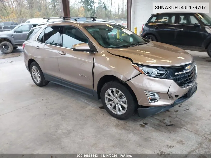 2018 Chevrolet Equinox Lt VIN: 3GNAXUEU4JL179707 Lot: 40866543