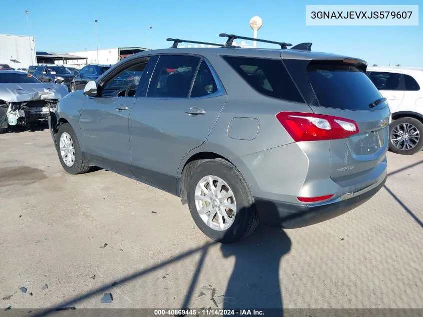 2018 Chevrolet Equinox Lt VIN: 3GNAXJEVXJS579607 Lot: 40869445