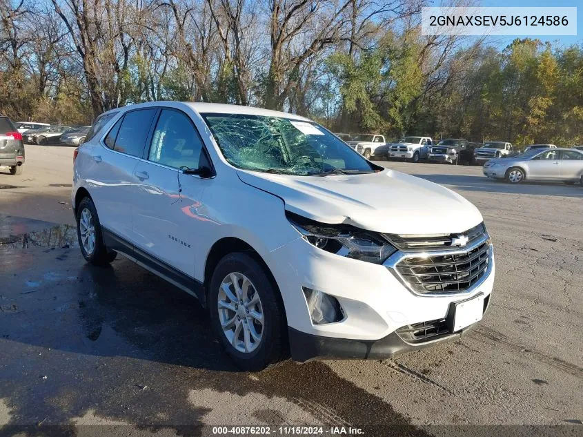 2GNAXSEV5J6124586 2018 Chevrolet Equinox Lt