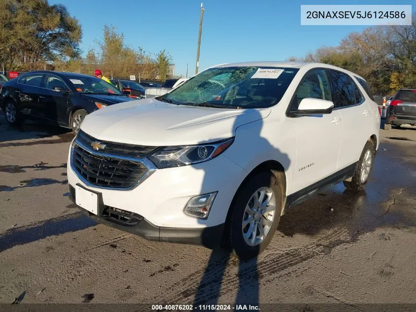 2GNAXSEV5J6124586 2018 Chevrolet Equinox Lt