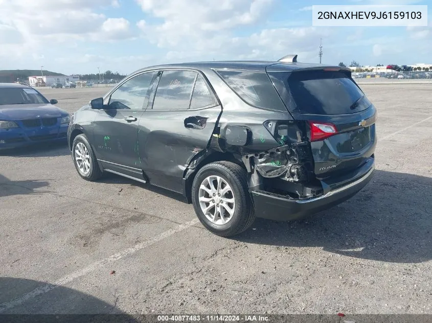 2018 Chevrolet Equinox Ls VIN: 2GNAXHEV9J6159103 Lot: 40877483