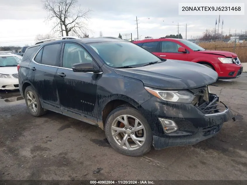 2018 Chevrolet Equinox Lt VIN: 2GNAXTEX9J6231468 Lot: 40902804