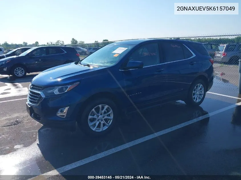 2GNAXUEV5K6157049 2019 Chevrolet Equinox Lt