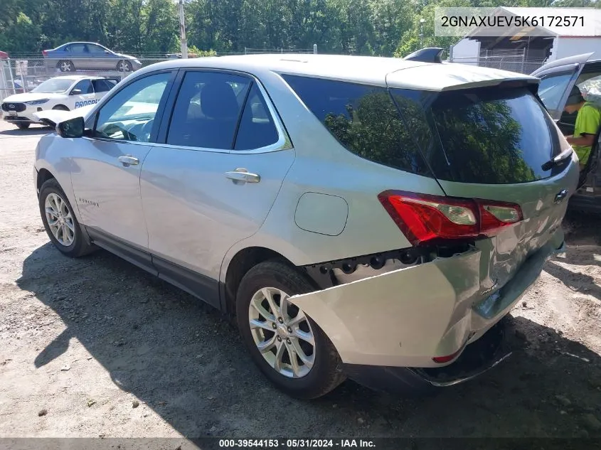 2GNAXUEV5K6172571 2019 Chevrolet Equinox Lt