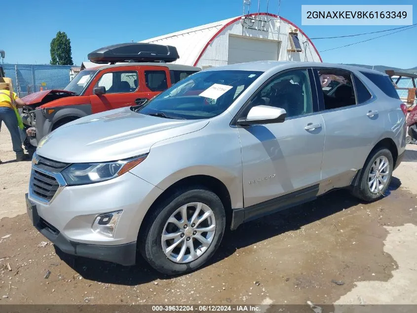 2GNAXKEV8K6163349 2019 Chevrolet Equinox Lt