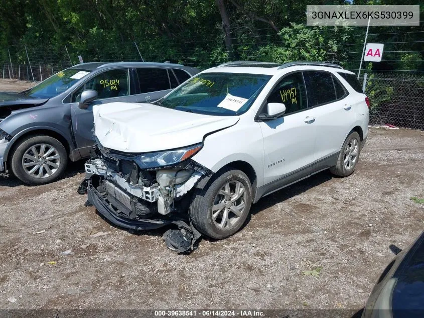 3GNAXLEX6KS530399 2019 Chevrolet Equinox Lt