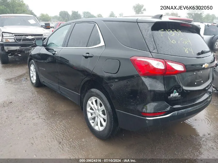 2GNAXJEV6K6302050 2019 Chevrolet Equinox Lt