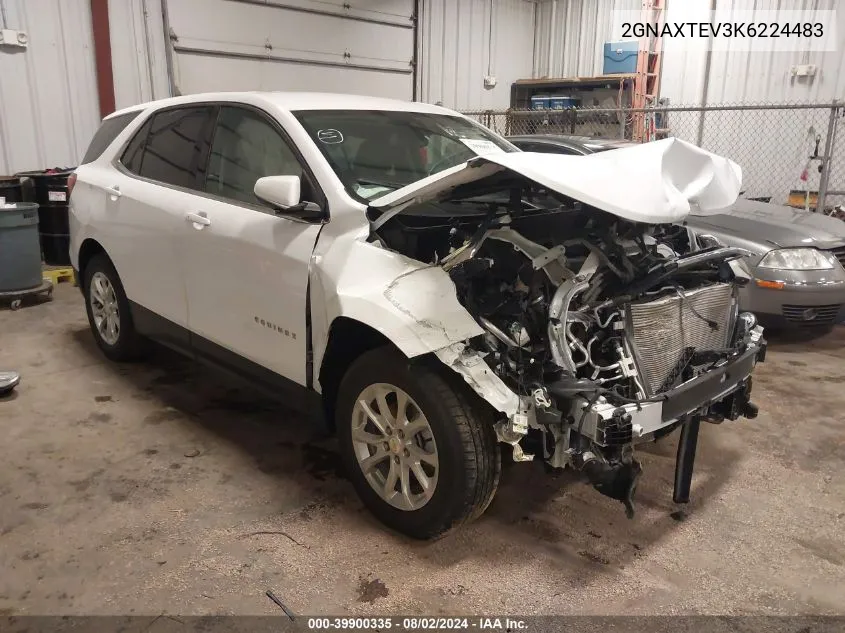 2GNAXTEV3K6224483 2019 Chevrolet Equinox Lt