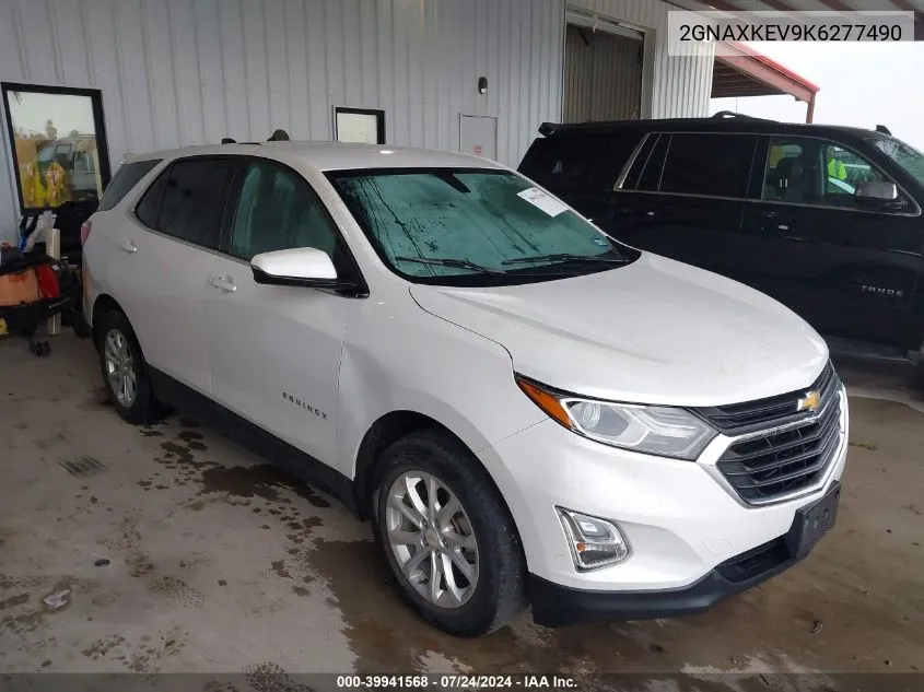 2019 Chevrolet Equinox Lt VIN: 2GNAXKEV9K6277490 Lot: 39941568