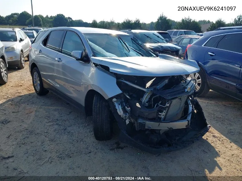 2GNAXUEV9K6241097 2019 Chevrolet Equinox Lt