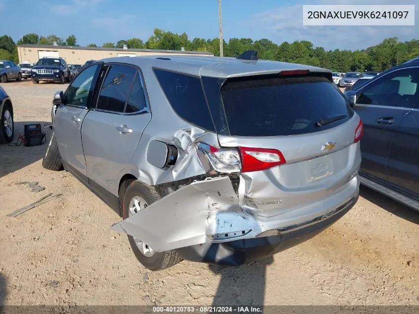 2GNAXUEV9K6241097 2019 Chevrolet Equinox Lt