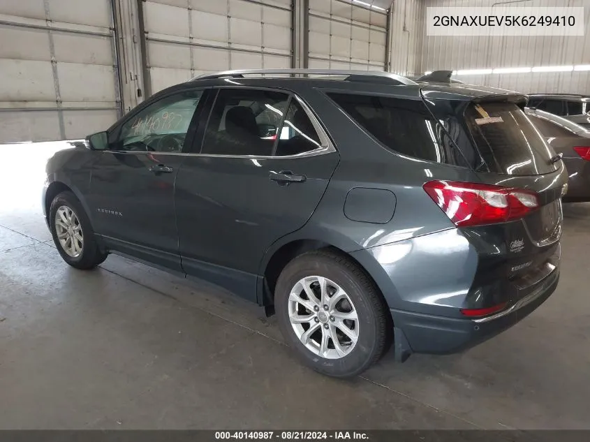 2GNAXUEV5K6249410 2019 Chevrolet Equinox Lt