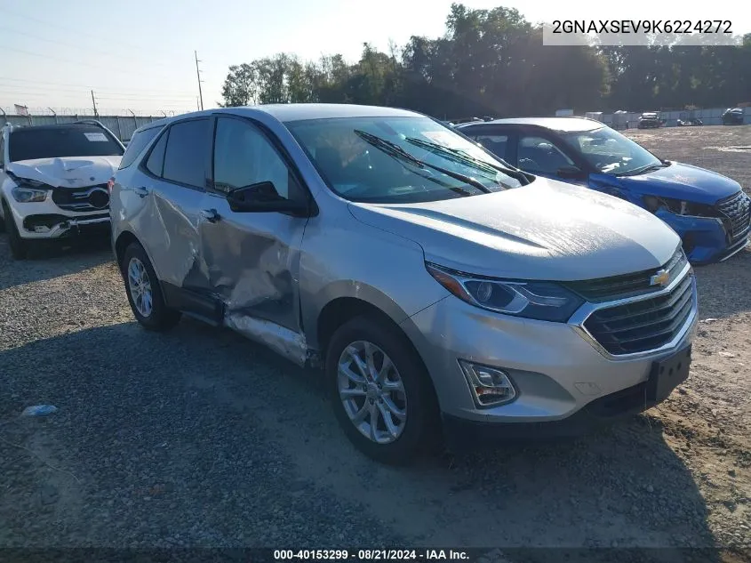 2GNAXSEV9K6224272 2019 Chevrolet Equinox Ls