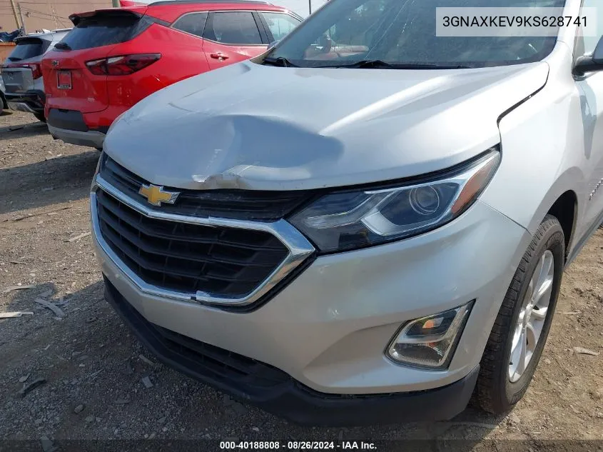 3GNAXKEV9KS628741 2019 Chevrolet Equinox Lt