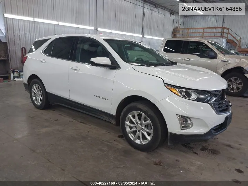 2019 Chevrolet Equinox Lt VIN: 2GNAXUEV1K6164886 Lot: 40227160