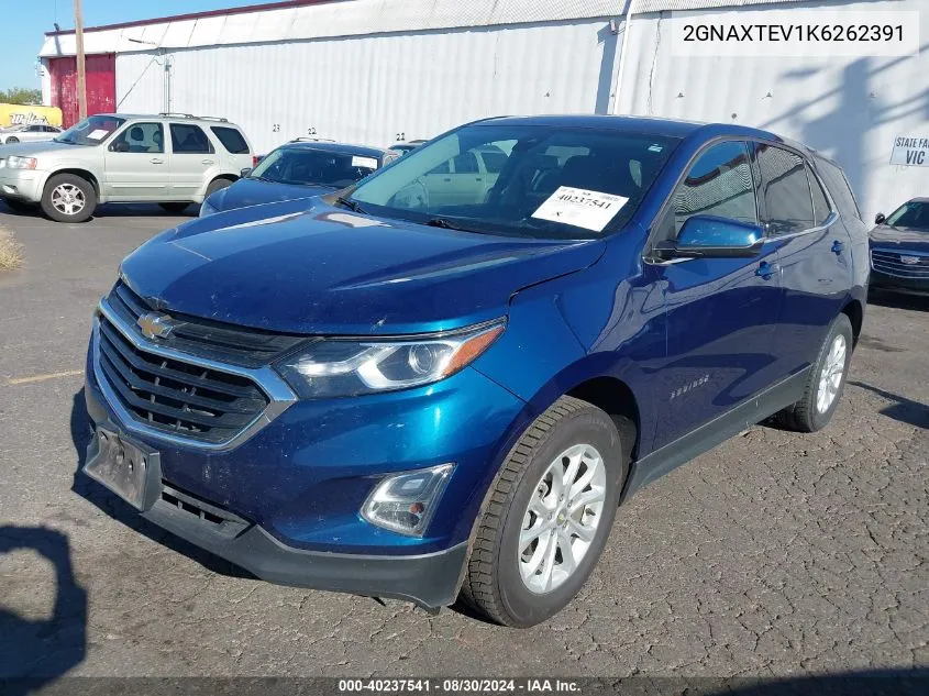 2GNAXTEV1K6262391 2019 Chevrolet Equinox Lt