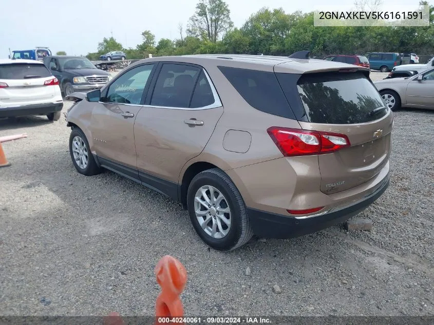 2GNAXKEV5K6161591 2019 Chevrolet Equinox Lt