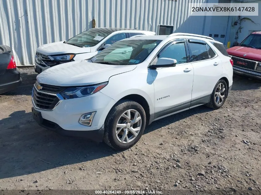 2GNAXVEX8K6147428 2019 Chevrolet Equinox Lt