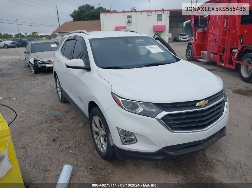 3GNAXLEX5KS555486 2019 Chevrolet Equinox Lt