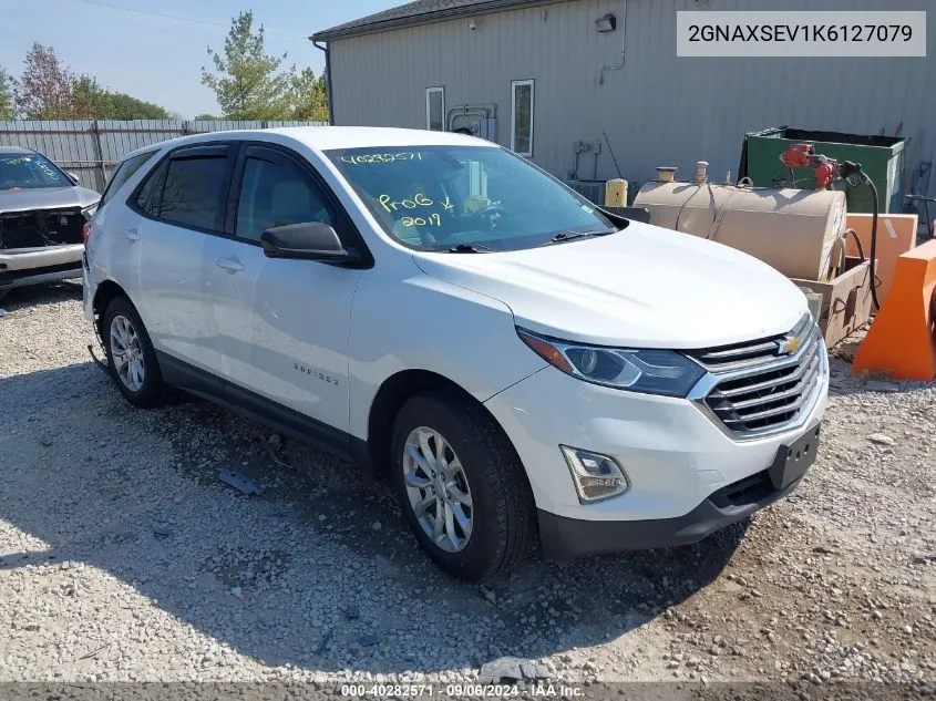 2019 Chevrolet Equinox Ls VIN: 2GNAXSEV1K6127079 Lot: 40282571