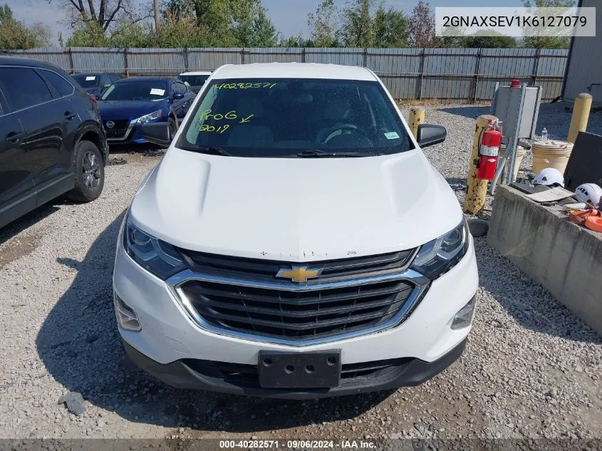 2019 Chevrolet Equinox Ls VIN: 2GNAXSEV1K6127079 Lot: 40282571