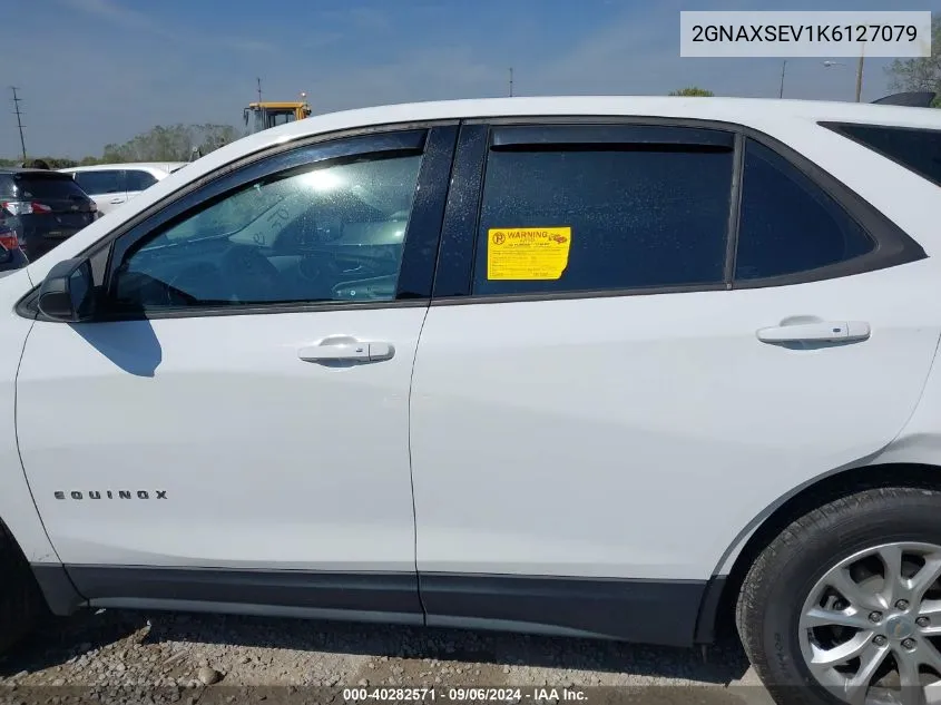 2019 Chevrolet Equinox Ls VIN: 2GNAXSEV1K6127079 Lot: 40282571