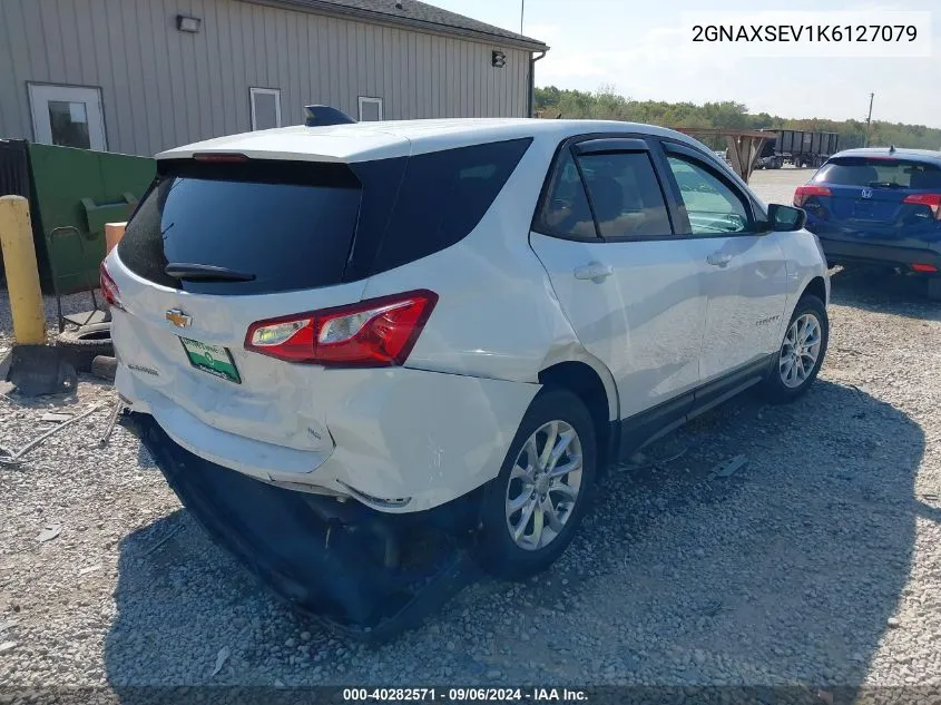 2019 Chevrolet Equinox Ls VIN: 2GNAXSEV1K6127079 Lot: 40282571