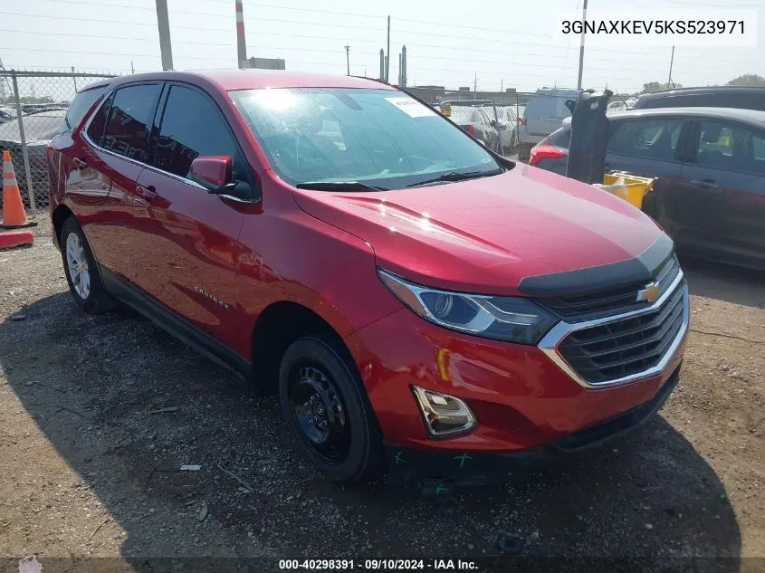 3GNAXKEV5KS523971 2019 Chevrolet Equinox Lt