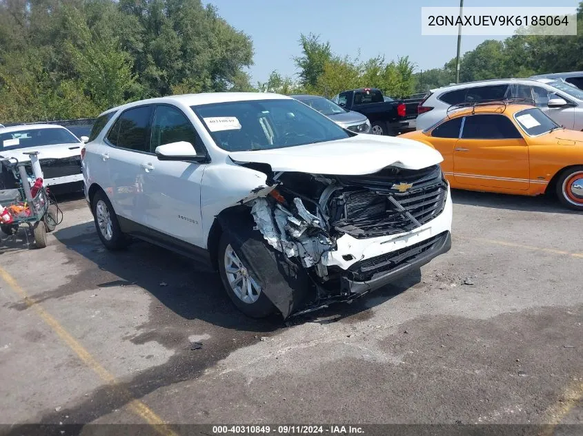 2019 Chevrolet Equinox Lt VIN: 2GNAXUEV9K6185064 Lot: 40310849