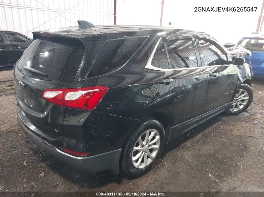 2GNAXJEV4K6265547 2019 Chevrolet Equinox Lt