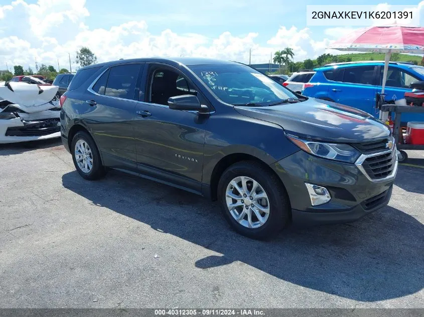 2GNAXKEV1K6201391 2019 Chevrolet Equinox Lt