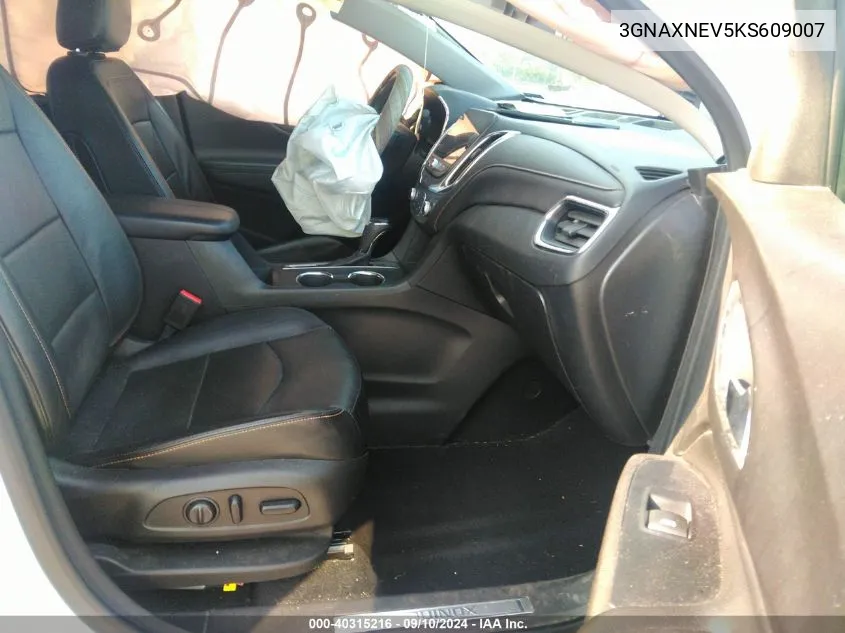 3GNAXNEV5KS609007 2019 Chevrolet Equinox Premier