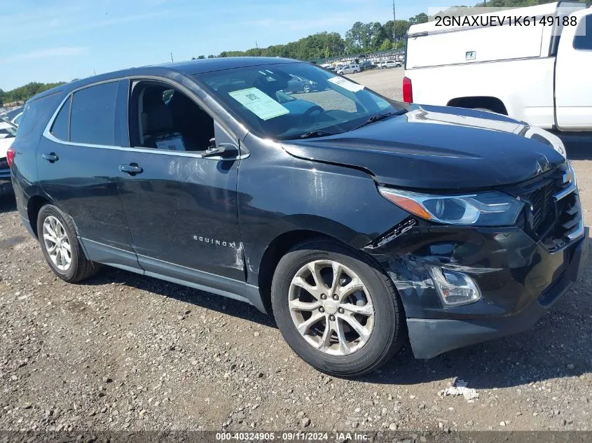 2019 Chevrolet Equinox Lt VIN: 2GNAXUEV1K6149188 Lot: 40324905