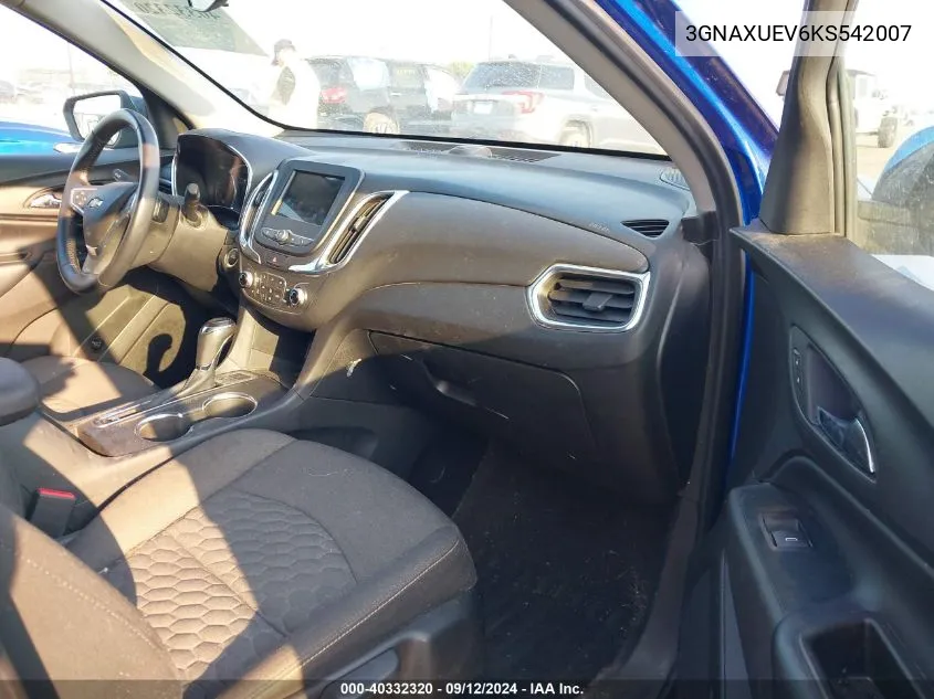 3GNAXUEV6KS542007 2019 Chevrolet Equinox Lt