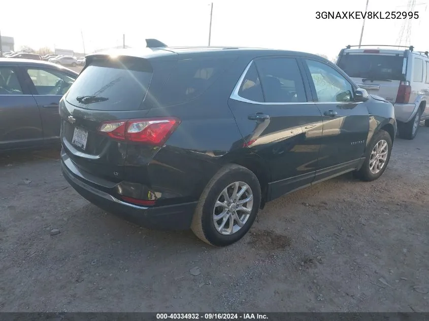 3GNAXKEV8KL252995 2019 Chevrolet Equinox Lt