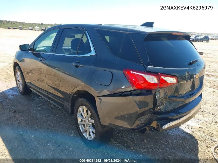 2GNAXKEV4K6296979 2019 Chevrolet Equinox Lt