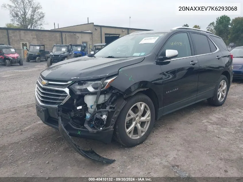 2019 Chevrolet Equinox Premier VIN: 2GNAXXEV7K6293068 Lot: 40410132