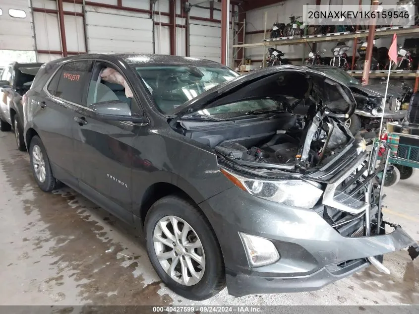 2019 Chevrolet Equinox Lt VIN: 2GNAXKEV1K6159546 Lot: 40427599