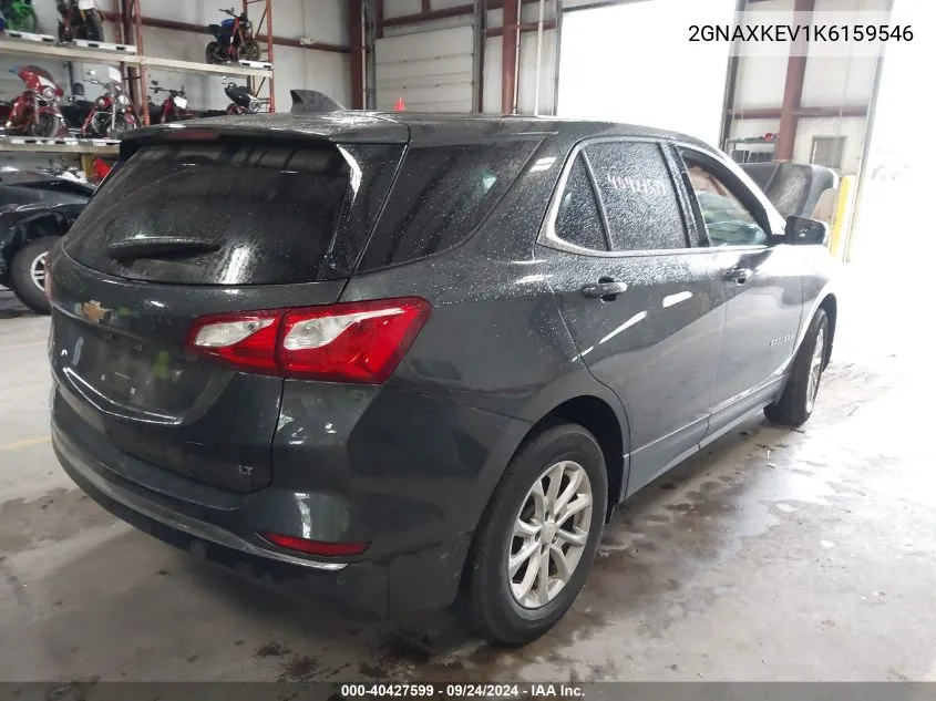 2019 Chevrolet Equinox Lt VIN: 2GNAXKEV1K6159546 Lot: 40427599