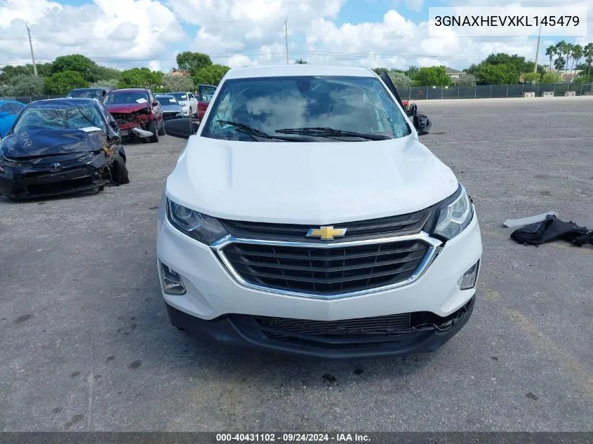 3GNAXHEVXKL145479 2019 Chevrolet Equinox Ls