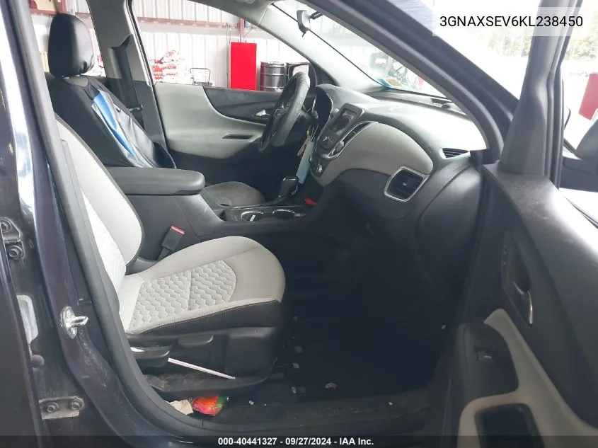 3GNAXSEV6KL238450 2019 Chevrolet Equinox Ls