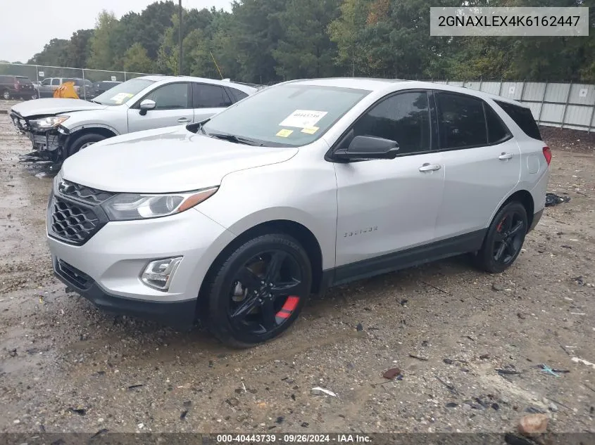 2019 Chevrolet Equinox Lt VIN: 2GNAXLEX4K6162447 Lot: 40443739