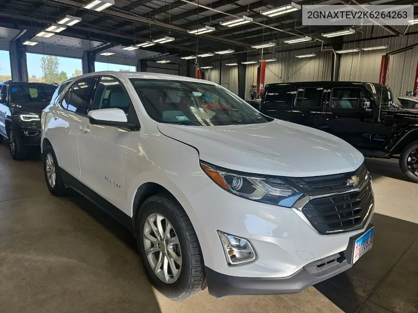 2019 Chevrolet Equinox Lt VIN: 2GNAXTEV2K6264263 Lot: 40446055